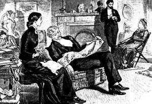 A middle class family scene by William Small