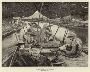 Houseboat Life in Kashmir