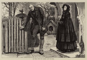 Illustration for Thirlby Hall, by W. E. Norris by William Small