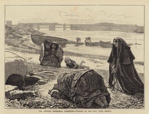 The Western Highlands, Connemara, pilgrims to the Holy Well, Galway by William Small
