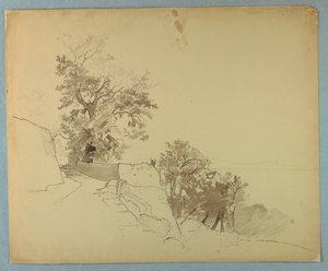 Study of Landscape by William Stanley Haseltine
