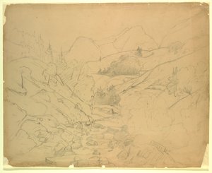 Study of Landscape by William Stanley Haseltine