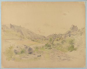 Study of Landscape by William Stanley Haseltine