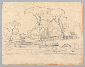 Study of Landscape by William Stanley Haseltine