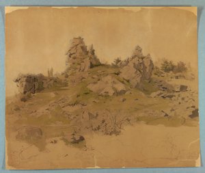 Study of Landscape by William Stanley Haseltine