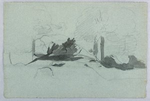 Study of Landscape by William Stanley Haseltine