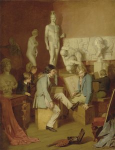 Interior of an Academy: The Critics