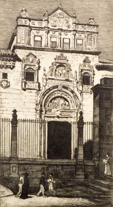 Doorway, Santa Cruz, Toledo by William Strang