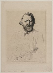 Dr. Joachim by William Strang