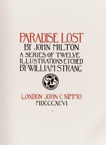 Letterpress Title Page from 