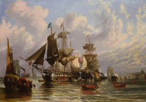 Crimean War, Embarkation of English Troops, 1855 by William Stuart