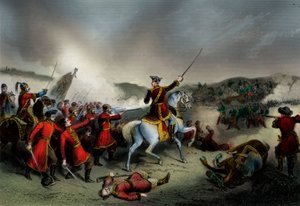 Battle of Pultowa, Great Northern War by William T. Hulland