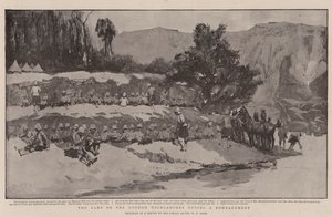 The Camp of the Gordon Highlanders during a Bombardment
