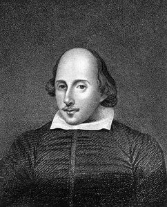 William Shakespeare, English poet and playwright