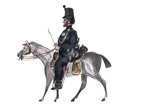 Dr S of the Rifle Brigade, on the Line of March by William Thomas Markham