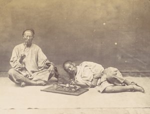 Opium Smoker by William Thomas Saunders