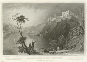 St Goar and Ruins of Fort Rheinfels