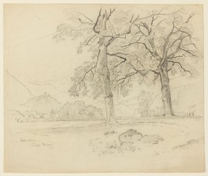 Landscape, Lake Brienz, Interlaken, Switzerland by William Trost Richards