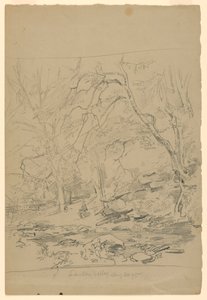 Study of Landscape, Lawton Valley, RI by William Trost Richards