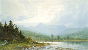 Sunset on Mount Chocorua, New Hampshire by William Trost Richards