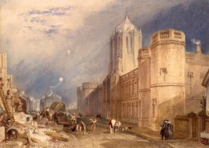 Christ Church College, Oxford by Joseph Mallord William Turner