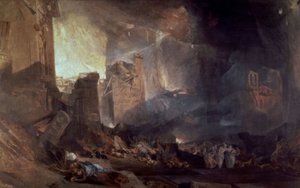 Destruction of Sodom – 19th Century – English Romanticism