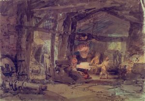 The Interior of an Iron Foundry