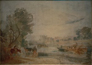 Hampton Court from the Thames