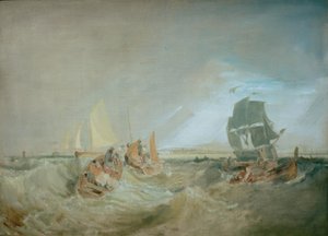 Shipping at the Mouth of the Thames by Joseph Mallord William Turner
