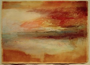 Sunset on the Coast near Margate (?)