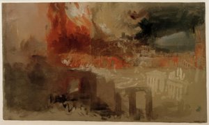 The Burning of Rome by Joseph Mallord William Turner