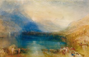 The Lake of Zug: Early Morning by Joseph Mallord William Turner