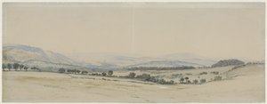 Hill Landscape in Northumberland