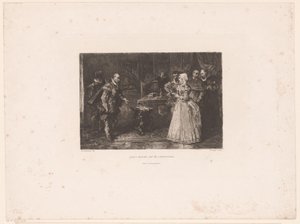 Alva Visits the Regent Margaret of Parma, 1567