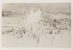 Herodias: Page 3, The citadel of Machaerus rose from the eastern side of the Dead Sea, on a peak of basalt, having the shape of a cone