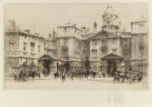London Set: Horseguards by William Walcot