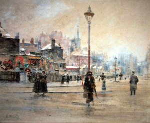London in Winter by William Walcot