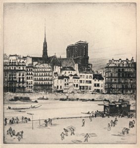 Notre-Dame, 1915 by William Walker