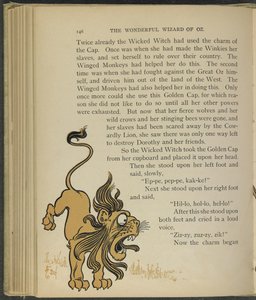 Illustration from "The Wonderful Wizard of Oz" by Lyman Frank Baum by William Wallace Denslow