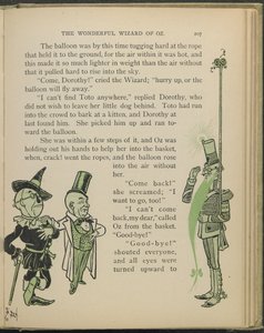 Illustration from "The Wonderful Wizard of Oz" by Lyman Frank Baum by William Wallace Denslow