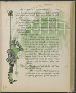 Illustration from "The Wonderful Wizard of Oz" by Lyman Frank Baum by William Wallace Denslow