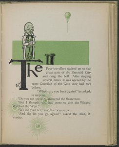 Illustration from "The Wonderful Wizard of Oz" by William Wallace Denslow