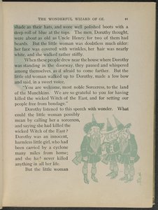 Illustration from "The Wonderful Wizard of Oz" by William Wallace Denslow