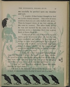 Illustration from "The Wonderful Wizard of Oz" by Lyman Frank Baum by William Wallace Denslow