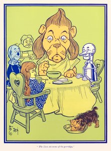 The Lion Ate Some of the Porridge, from 