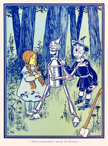 This is a great comfort, said the Tin Woodman. from The Wonderful Wizard of Oz by L. Frank Baum