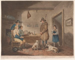 Men in a Tavern by William Ward