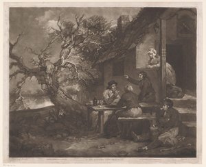 Men Conversing at an Inn by William Ward
