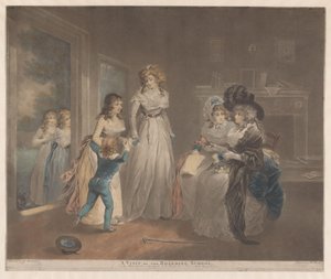 Mother Visiting Her Daughter at Boarding School by William Ward