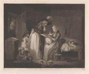 Mother Visiting Her Child by William Ward